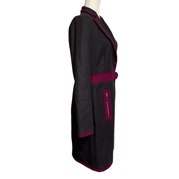 LOVE Moschino Wool / Cashmere Dress Coat - Picture 2 of 15